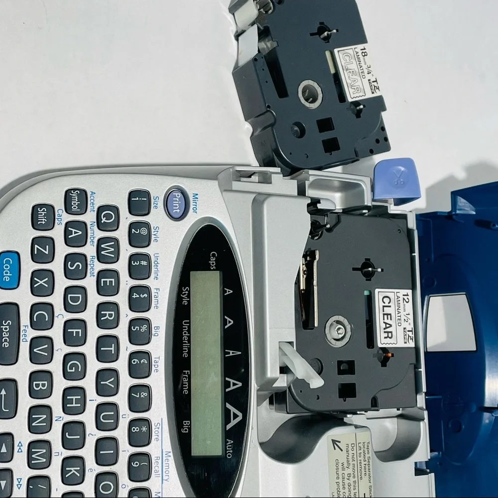 Brother P Touch 1750 electronic Label Maker extra Cartridge